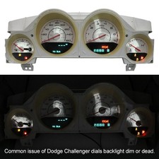 Blue EL Panel for Dodge Challenger Charger Magnum Instrument Cluster gallery