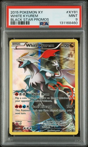 White Kyurem graded PSA 9 for sale on eBay