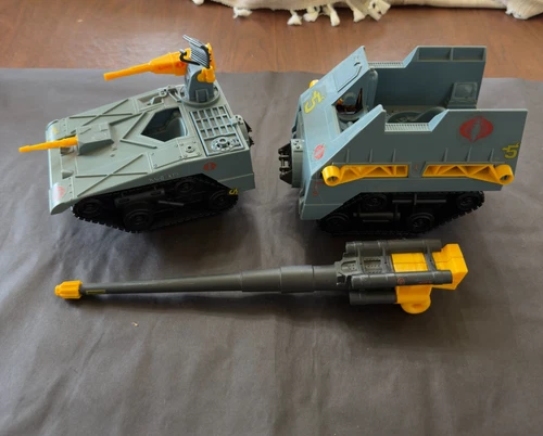 1987 HASBRO GI JOE COBRA MAGGOT VEHICLE 100% COMPLETE SUPER CLEAN MT-