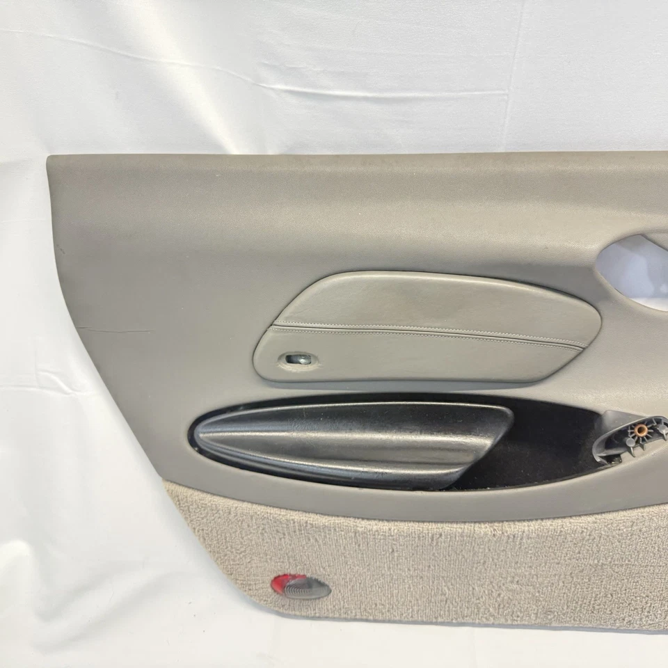 1999-2004 Porsche Boxster 986 левая дверная панель искусственная кожа серый драйвер LH OEM - Изображение 2 из 4