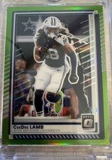 2025 Panini Donruss Optic - CeeDee Lamb #24 Lime Green Prizm /50