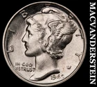 1942 Mercury Dime- Silver- Choice Gem Brilliant Uncirculated+++ Luster #J7597