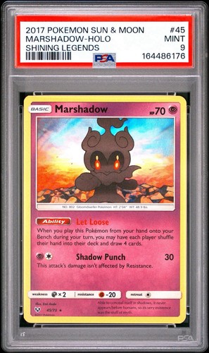 Marshadow graded PSA 9 for sale on eBay