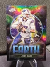 2025 Topps Cosmic Chrome Football Josh Allen Planetary Pursuit Earth SSP Bills