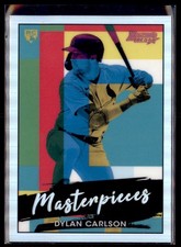2021 Bowman Best Baseball Masterpieces Dylan Carlson Cardinals BM 6 RC