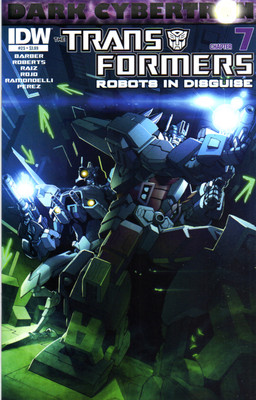 TRANSFORMERS Robots in Disguise #25 - Dark Cybertron -Back issue