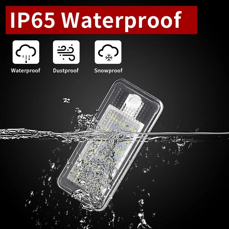 2X Luzes de Placa de Licença LED Branca 6000K 18-SMD para 2005-2009 Audi A6 Quattro C6 - Imagem 4 de 4