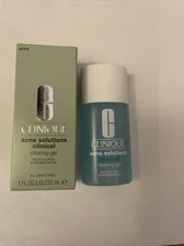 Clinique Acne Solution Clinical Clearing Gel 1oz/30ml Salicylic Acid Acne NIB
