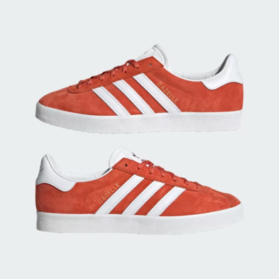 Adidas Gazelle 85 Shoes Preloved Red/Cloud White Mens Size  display picture 3
