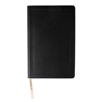 Lsb, 2 Column Verse-By-Verse, Black Faux Leather, Index - Leather / Fine Binding
