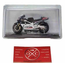 DeAgostini 1/24 Honda NSR500 Loris Capirossi #65 2002 Grand Prix GP500 1:24 Rare