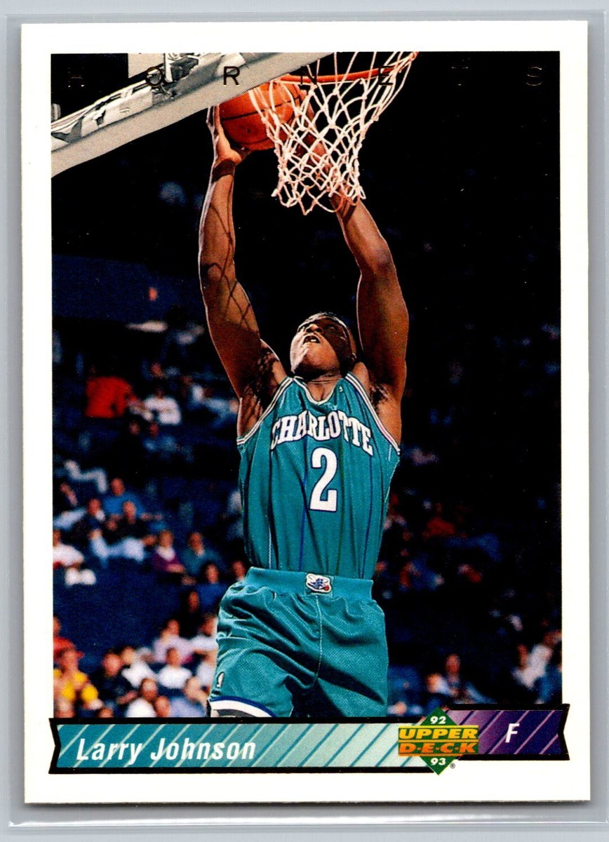 1992 Upper Deck Basketball #287 Larry Johnson Charlotte Hornets | eBay