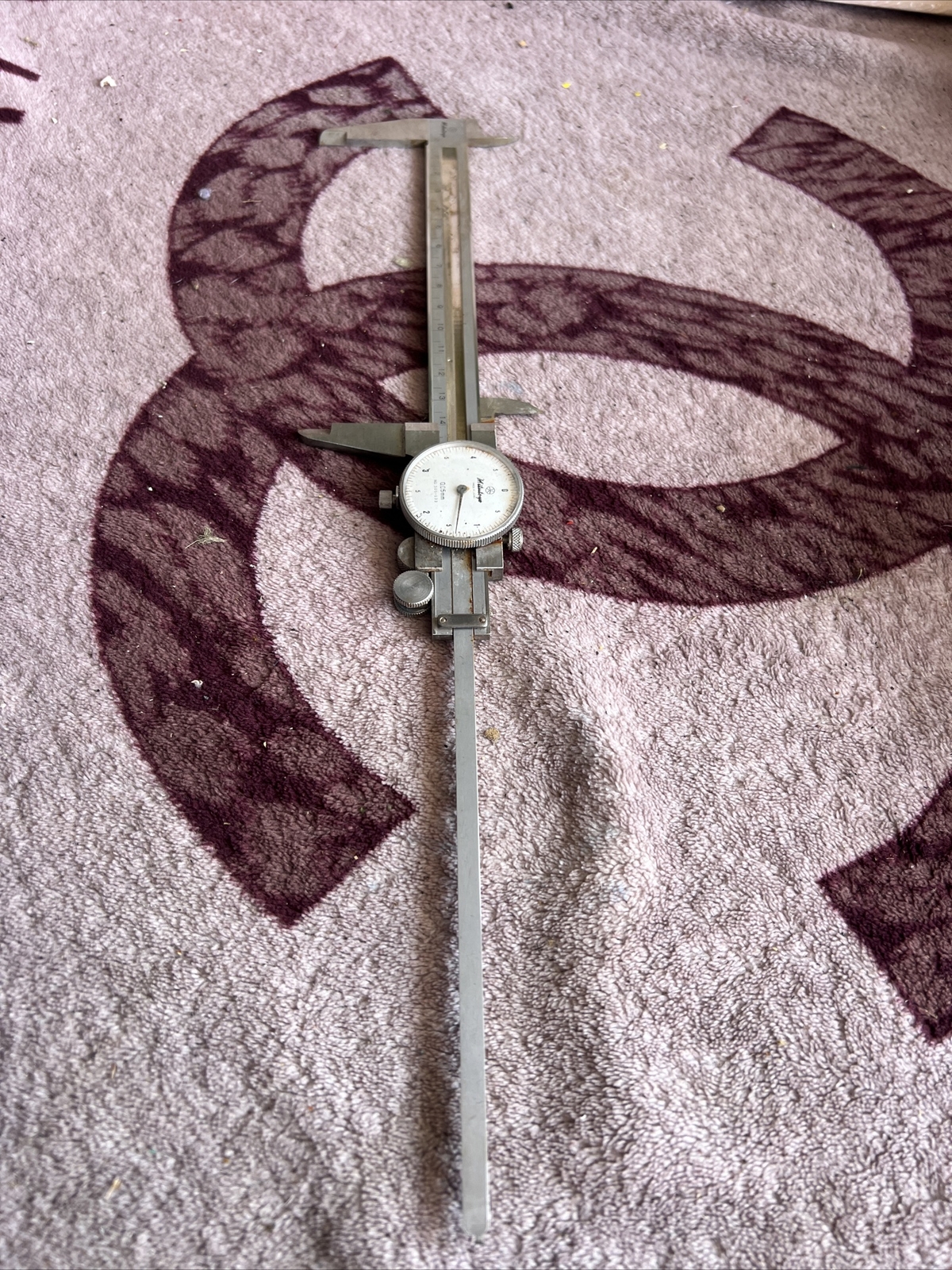 Mitutoyo Vernier Clock Caliper No 505633 eBay