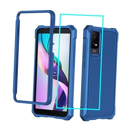 for TCL ION X Case/TCL 40 Z/TCL ION V Case with TCL ION X/ION V/TCL 40 Z Blue