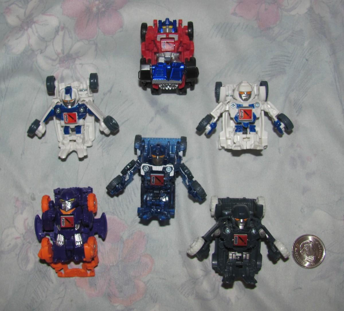 Transformers 2012 Lot of Bot Shots Optimus Prime, Megaton