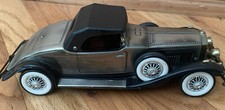 Antique Rolls Royce Model Car Novelty Radio Die Cast 10-in untested decor