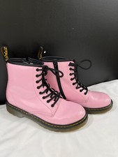 Dr. Martens Junior Girl's Pink Patent Leather Shoes/Boots Size 4 SKU 5794