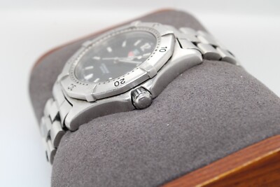 TAG Heuer Model#WK1110-0 Swiss Quartz Black Dial Professional 200m
