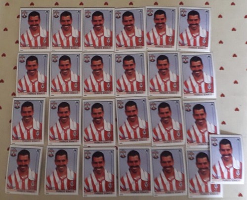 25 x Southampton FC Stickers - Flag Scarf Badge - Francis Franny Benali LEGEND - Picture 2 of 2