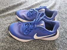 Nike Revolution BQ5671-401 Kids Youth Size 4.5 Wm 6 Running Shoes Blue White