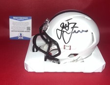 JAMES FRANKLIN SIGNED PENN STATE NITTANY LIONS MINI HELMET BAS BECKETT