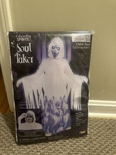 Ghostly Spirits, Soul Taker - White/'Blue - Costume - Child - Medium 8-10 NWT