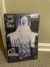 Ghostly Spirits, Soul Taker - White/'Blue - Costume - Child - Medium 8-10 NWT