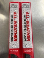 2012-2017 TOYOTA CAMRY FRONT WIPER BLADES GENUINE TOYOTA REPLACEMENT BLADES NEW