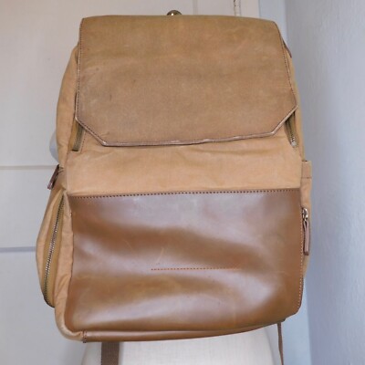 Atlas Supply Co Minimalist Joshua Tree Backpack Camera Bag Canvas Brown 