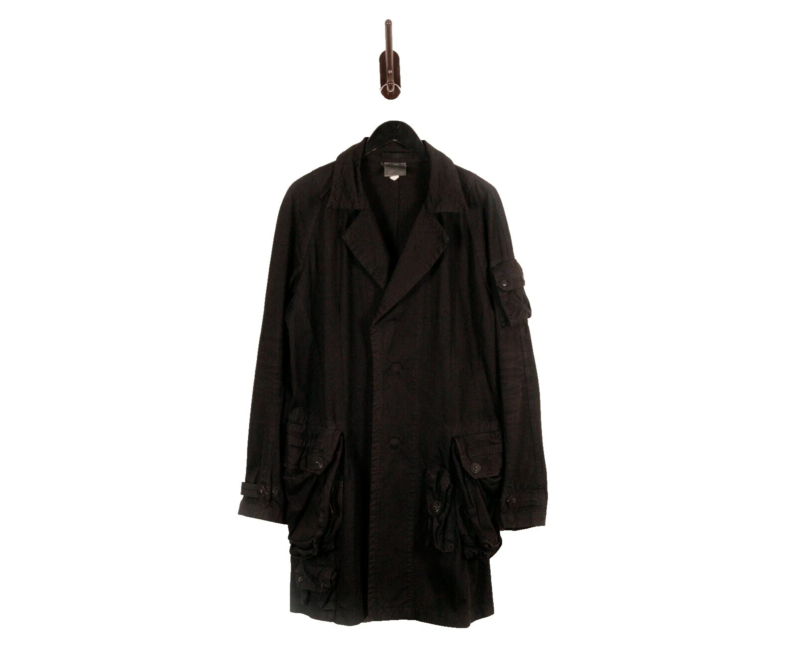 Julius 黑色标准码外套、夹克、背心男士