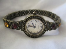 Colorful Boho Style Women's Beaded Bracelet Wristwatch