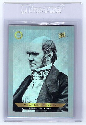 Charles Darwin- 2024 Pieces of The Past 1800's Edition Gold Base #159