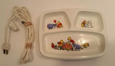 Electric Food Dish Warmer Dish by Sears - Walt Disney - Winnie The Pooh