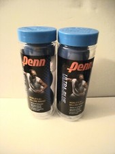 4 Penn Ultra Blue Racquetball Cans 3 Balls each 12 balls total New