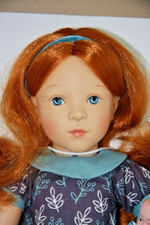 poupee neuve petitcollin brigitte avec bebe sylvia natterer  epuissee