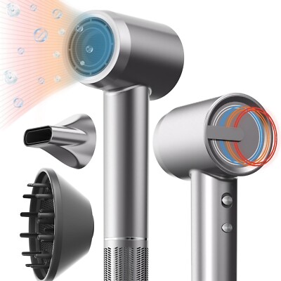 miCOLA ION HAIR DRYER グレー Amazon.com : Ion Ionic Conditioning Hair Dryer : Beauty