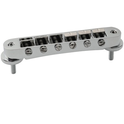 Musiclily Pro Chrome 52mm ABR-1 Tune-o-matic Wide Bridge For Epiphone LP Guitar