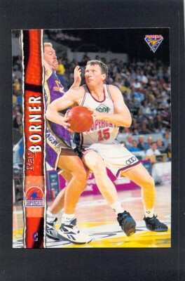 Y2165 Australia Futera NBL Basketball Sports Card Ray Borner