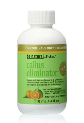 ProLinc Callus Eliminator Fast Acting Removing Remover Liquid Gel Orange 4oz USA
