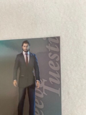 Final Fantasy Ⅶ Reeve Tuesti Not for Sale Postcard Square Enix
