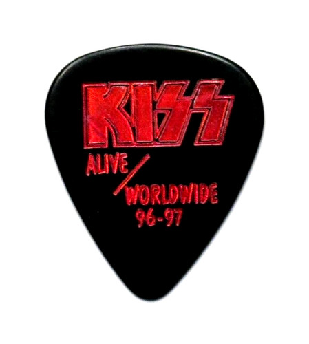 KISS Alive Worldwide 1996-1997 Gene Simmons Signature Guitar Pick