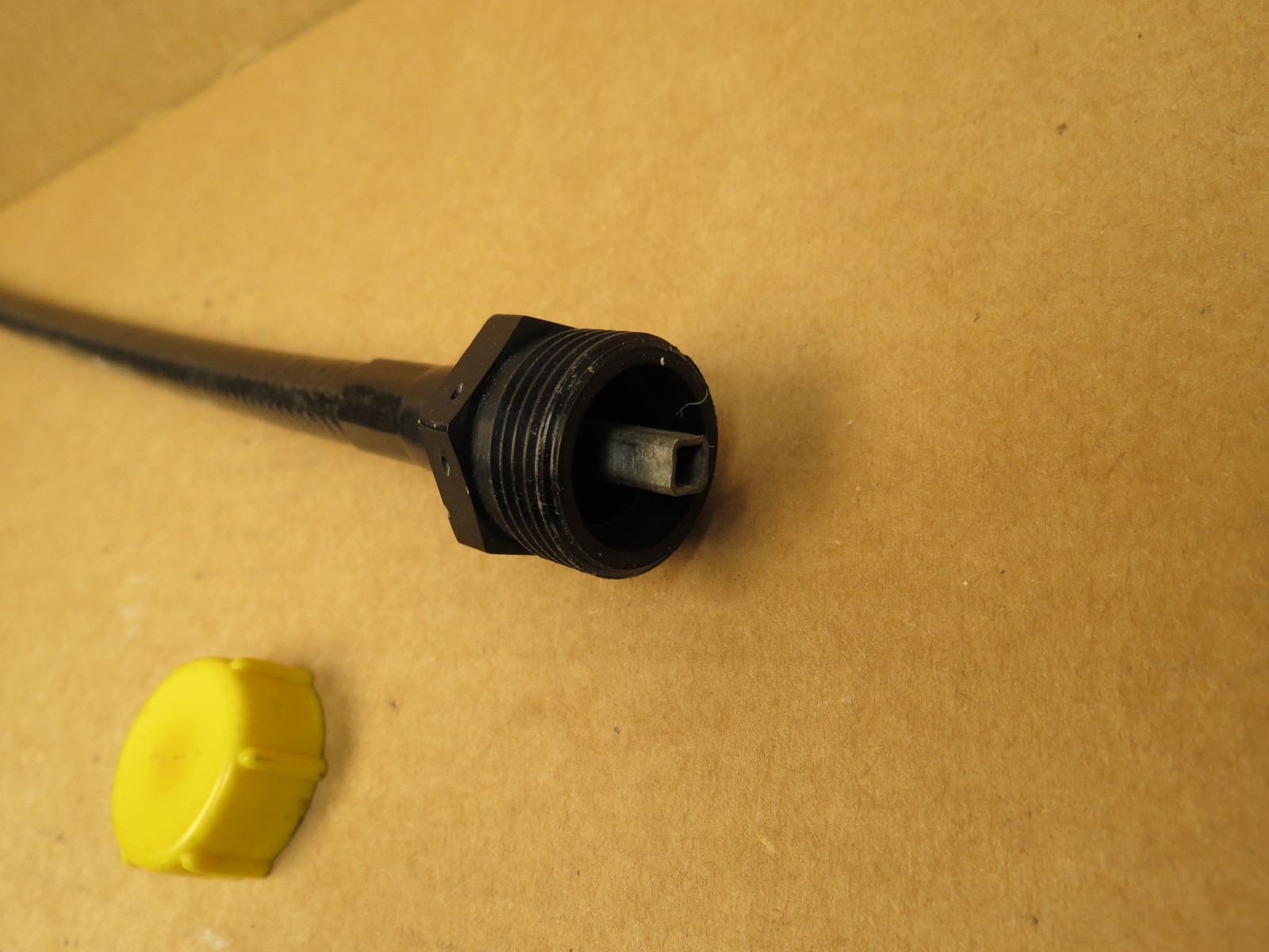 Vintage 1963 Aircraft Tach Generator Tachometer Drive Cable Assy. 15