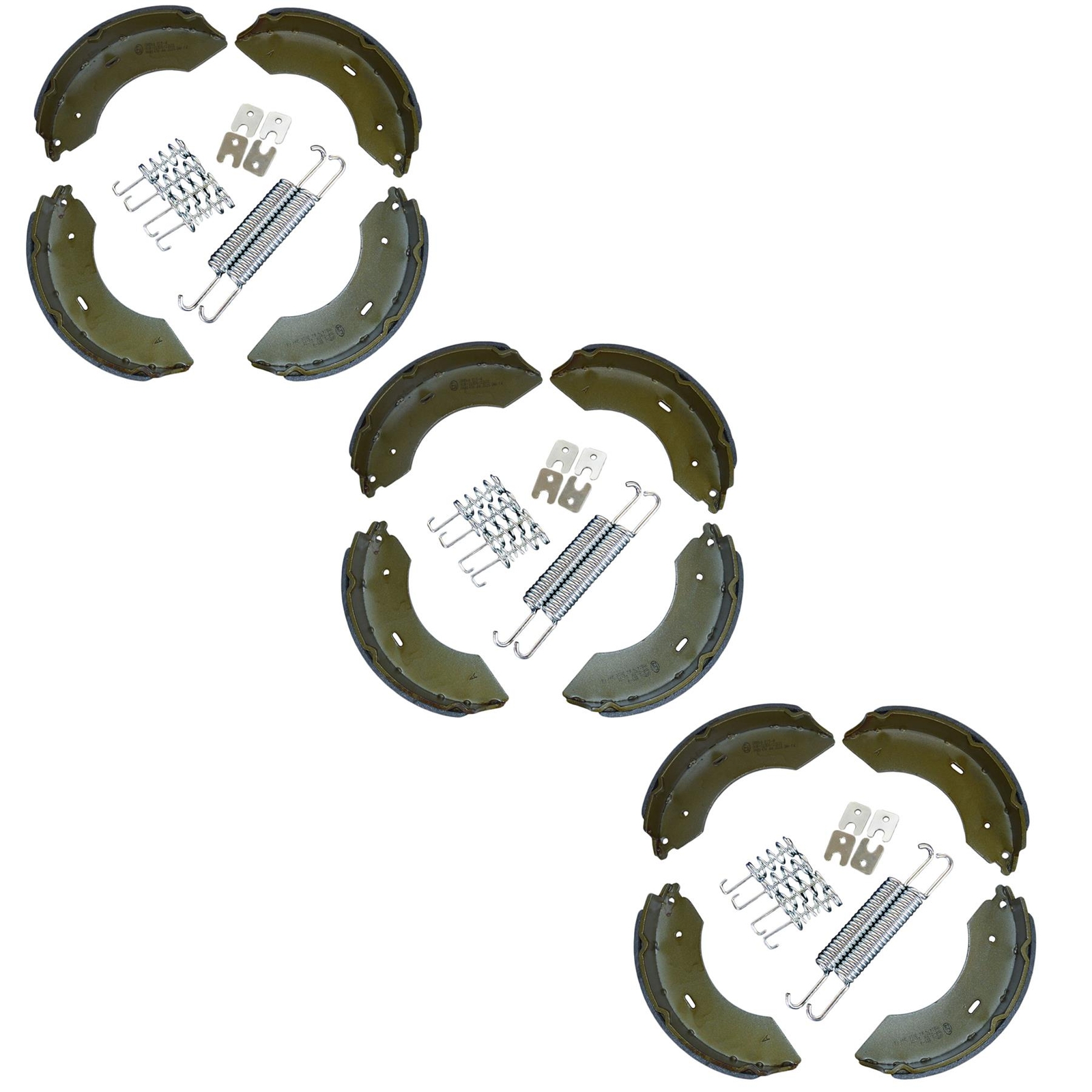 230 x 60mm ALKO 1800kg Axles Type Trailer Brake Shoes For 6 x Brake Drums