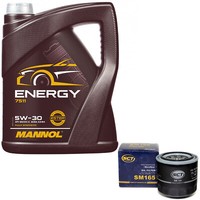 MotoröL Set 5W-30 5 Liter + ÖLfilter FüR Suzuki Vitara Grand Vitara 1.6 2.0 AWD