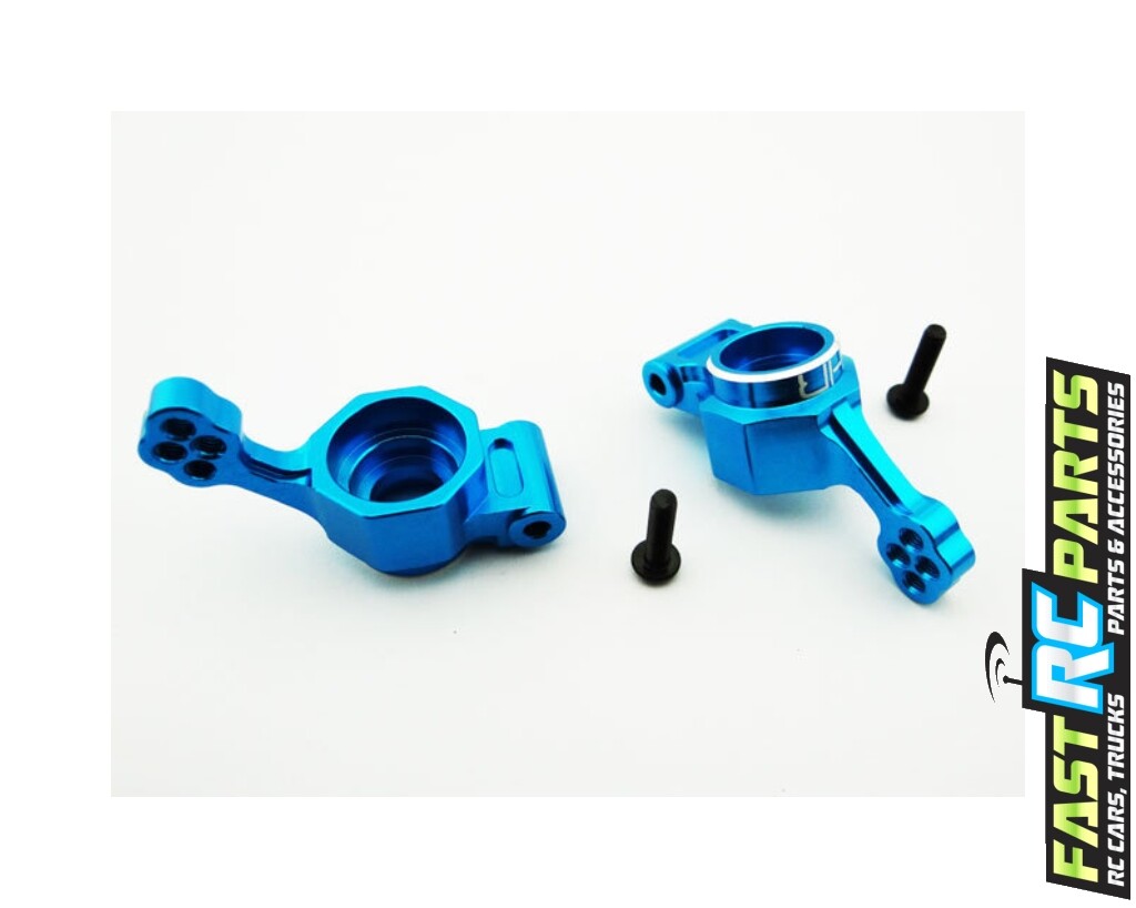 Hot Racing ECT2206 Blue Aluminum Rear Knuckles Hub For ECX RC Cars