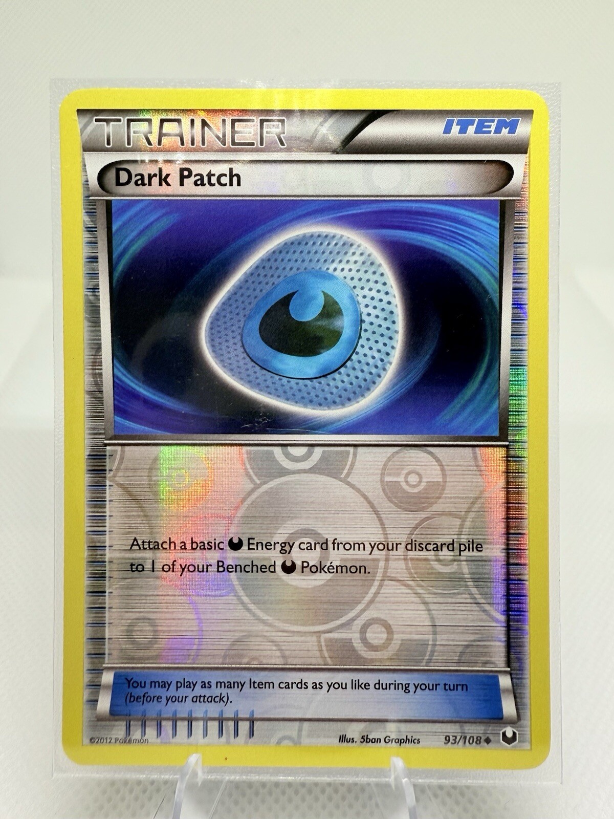 Dark Patch 93/108 - Reverse Holo - Dark Explorers - LIGHTLY PLAYED