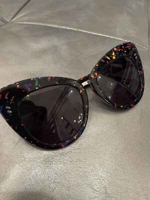 Stella McCartney Sunglasses New Multicolor Black Grey 