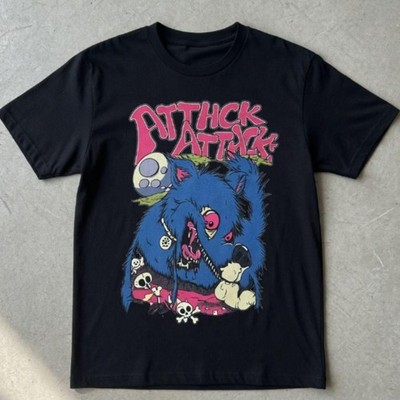 Attack Attack Bear Black Cotton Tee shirt reprint VK13278