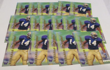 JERRAMY STEVENS 2000 UW HUSKIES TEAM ISSUE RC CARD LOT (17) SEATTLE SEAHAWKS TE