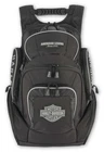 Harley-Davidson Rugged High-Density Polyester 'Legend' Backpack - Black